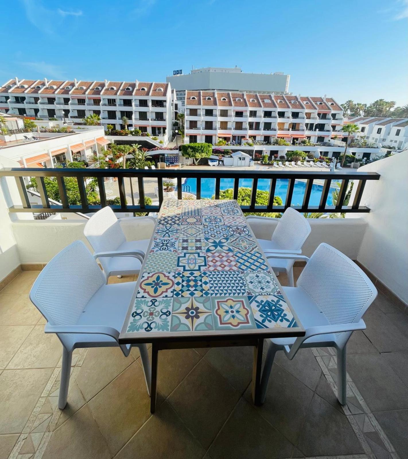 Duplex Michelle Parque Santiago I En Playa De Las Americas Exterior photo